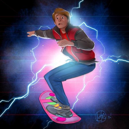 Марти макфлай фан арт