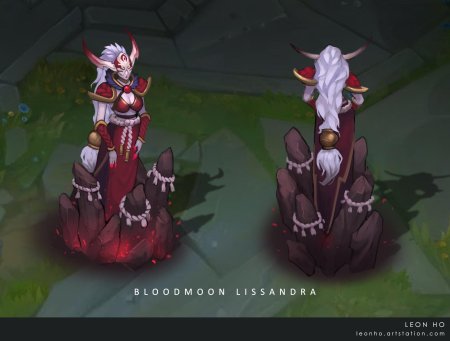 Лига легенд скины кровавая луна