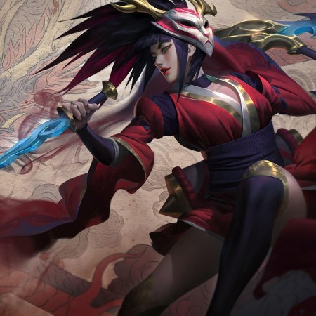 Акали кровавая луна к