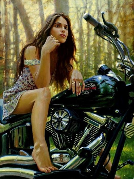 Художник харлей дэвидсон дэвид уль