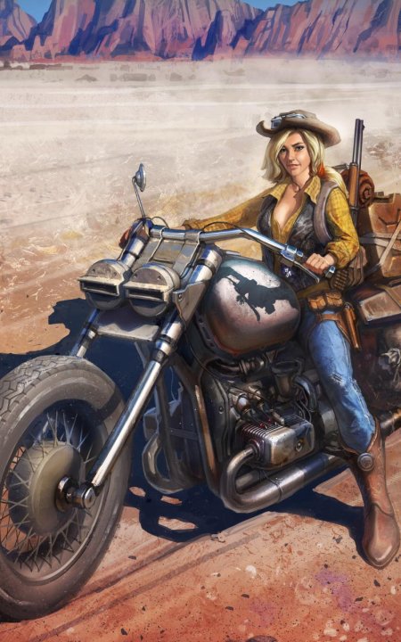 Элизабет бирдм мотоциклистка