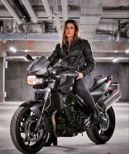 Мото девушка