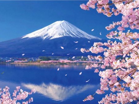 Гора фудзияма в японии