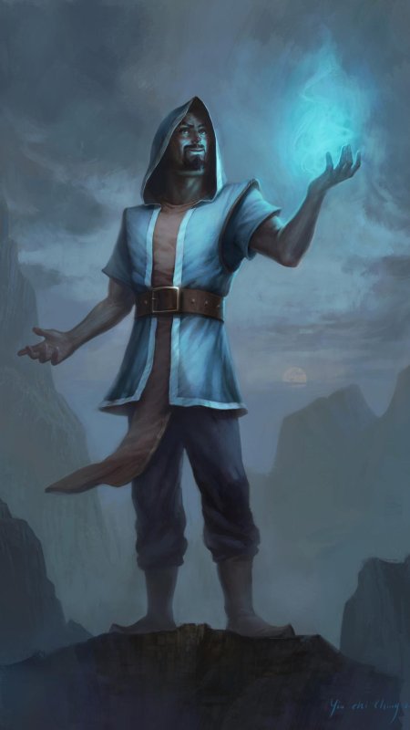 Маг арт фэнтези