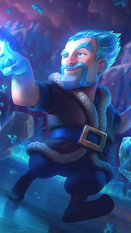 Ледяной колдун клеш рояль