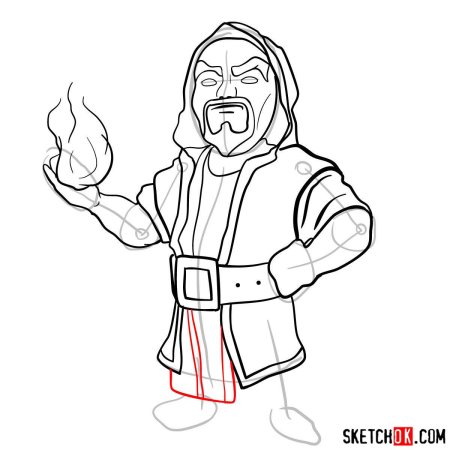 Маг из клэш оф кланс