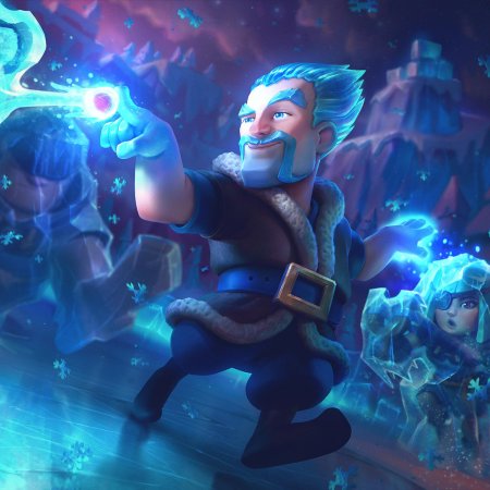 Ледяной колдун clash royale