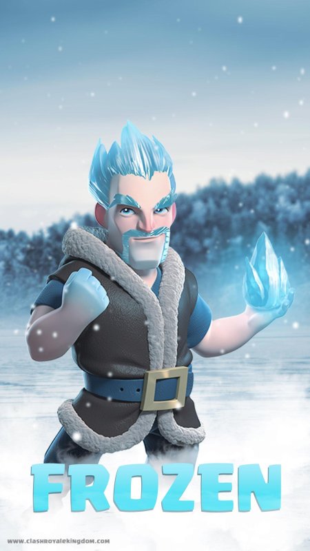 Ледяной колдун clash royale
