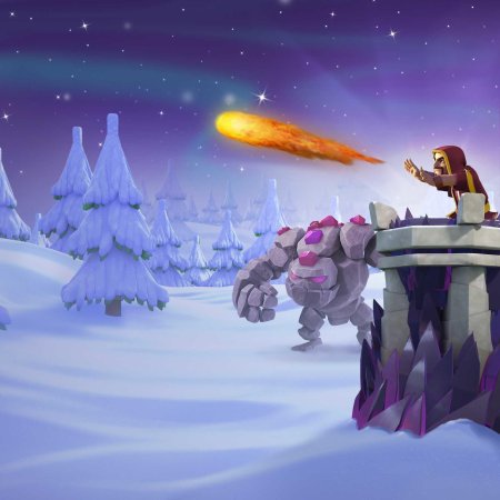 Клеш рояль зима