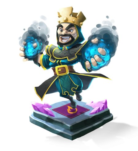 Clash of clans волшебник король