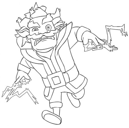 Раскраски клеш рояль