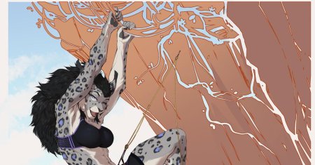 Снежный барс фурри