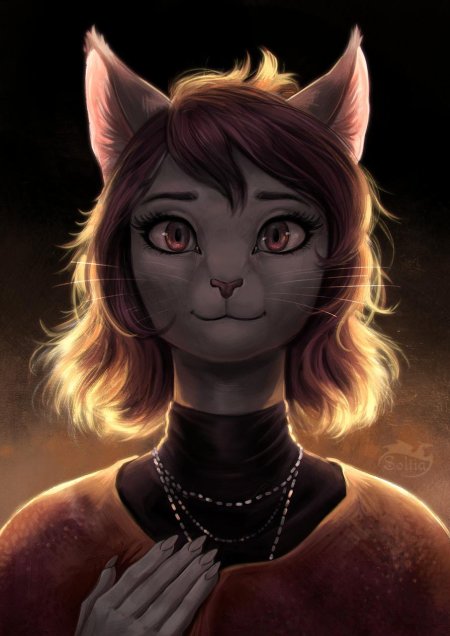 Фурри кошка