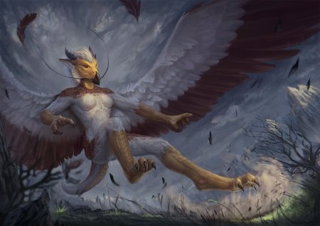 Фурри грифон ева