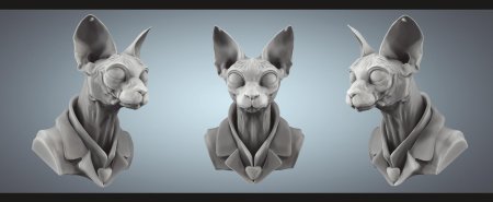 Сфинкс альфа zbrush