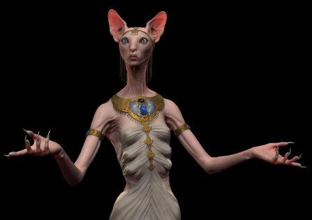 Богиня бастет сфинкс