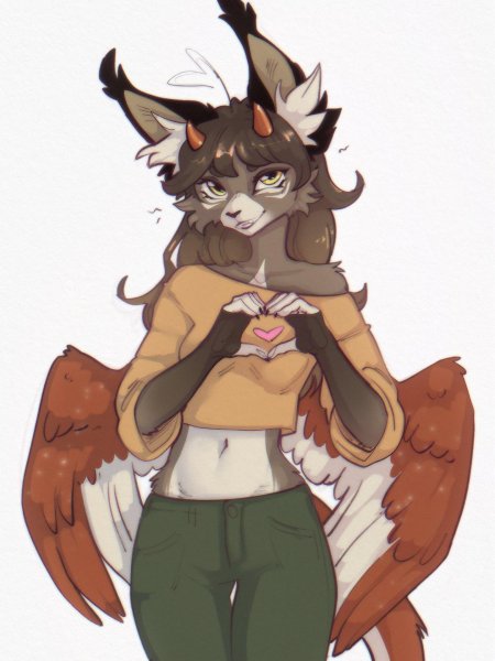 Сфинкс фурри арт