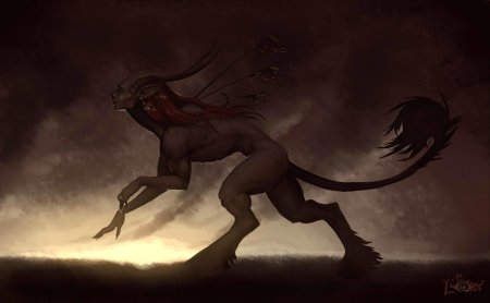 Минотавр получеловек полубык