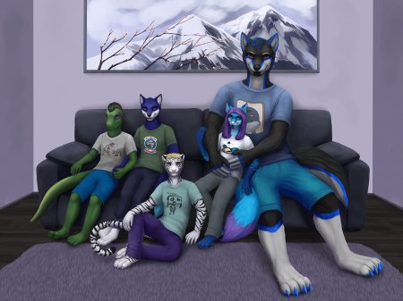 Фурри друзья