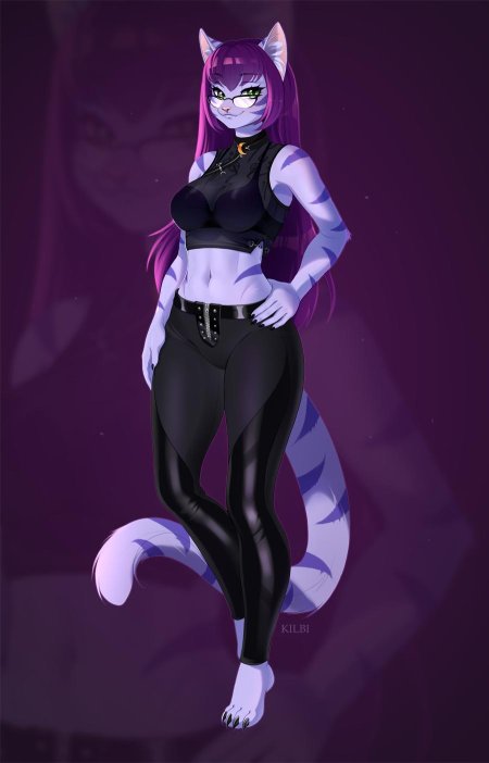 Фурри девушка