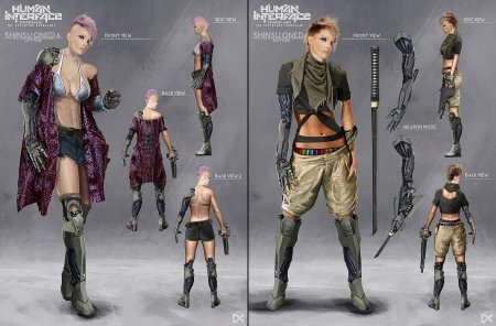 Киберпанк тематика костюмы