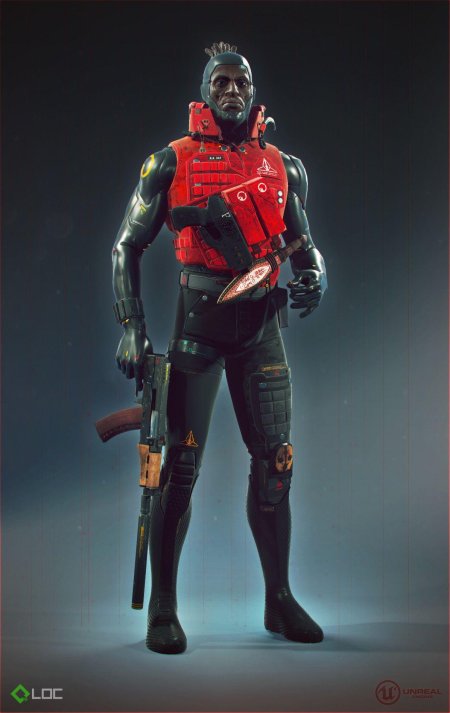 Киберпанк киборг