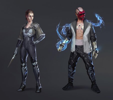 Киберпанк ред персонажи