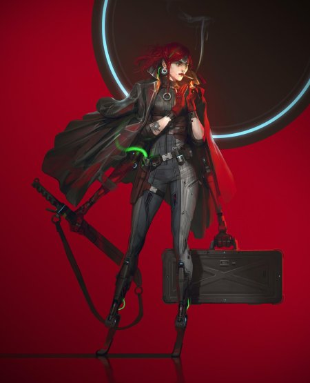 Киберпанк персонаж