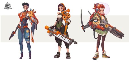 Персонаж механик концепт