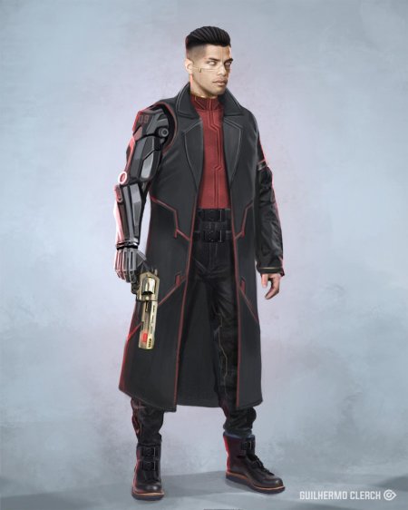 Костюм киберпанк