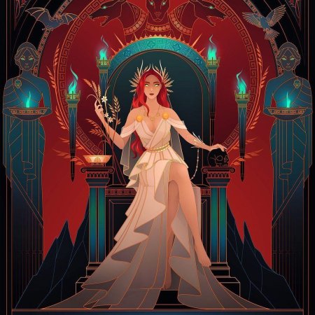 Yliade illustrations египетские боги