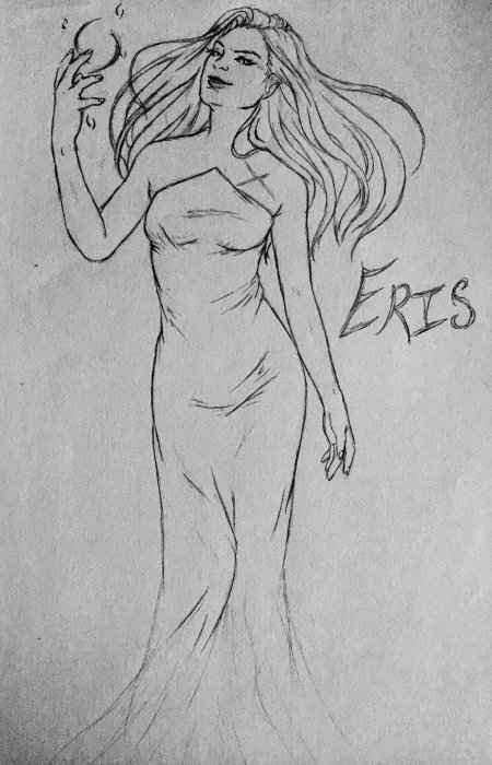 Леди рисунок карандашом