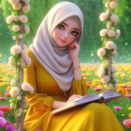 Мусульманка аниме