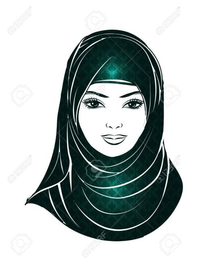 Красивые женщины в хиджабе