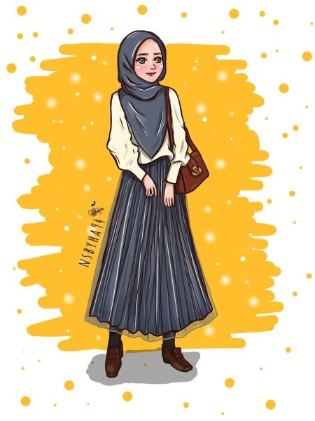 Рисунки мусульманки