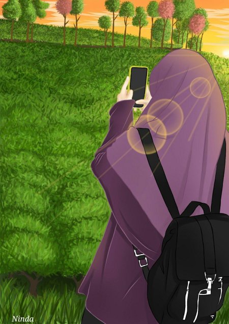 Рисунки мусульманки