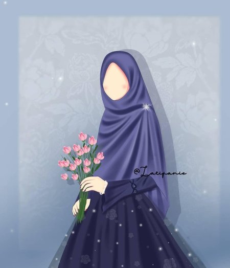 Аниме мусульманки в никабе