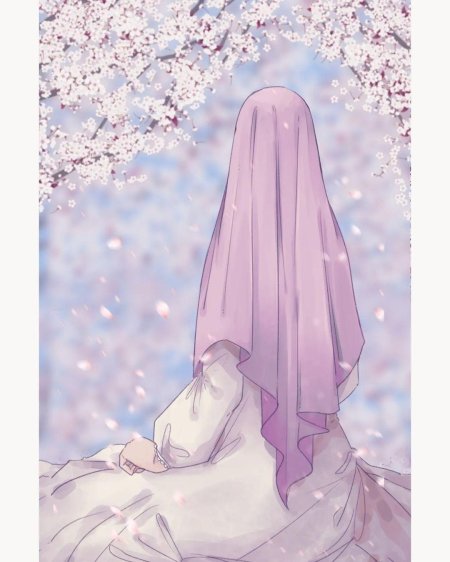 Девочка в хиджабе манга