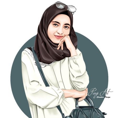 Портрет мусульманки