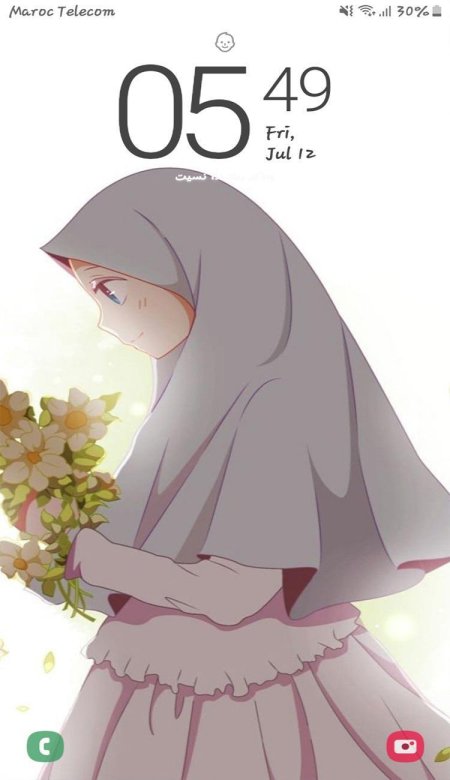 Муслим аниме никаб