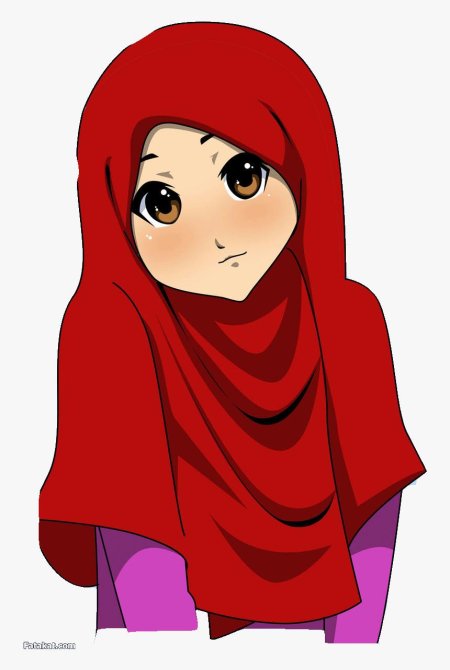 Муслим хиджаб аниме