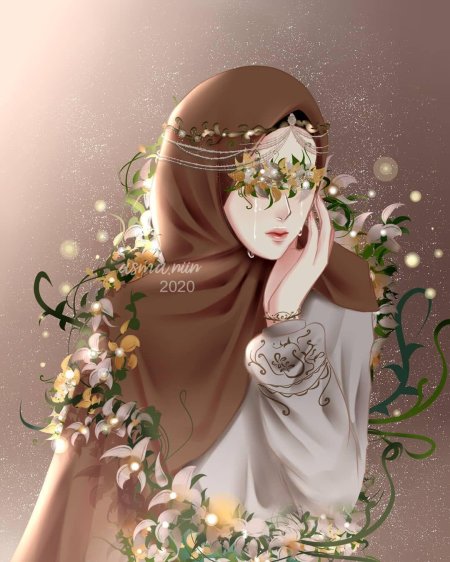 Девушка мусульманка