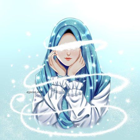 Девушка в хиджаб