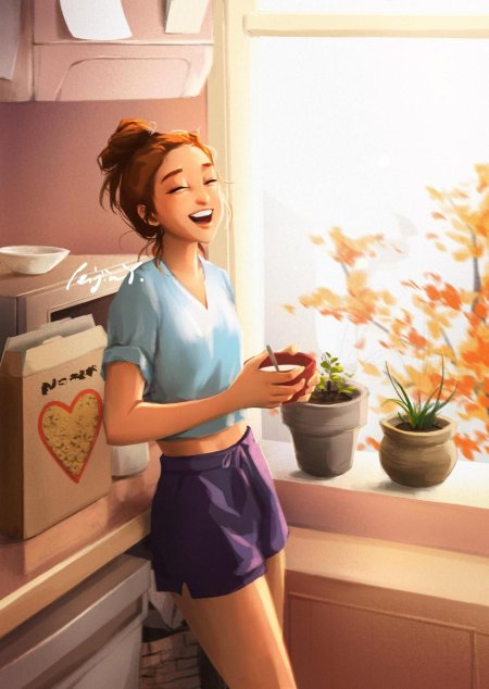 Иллюстрации девушек