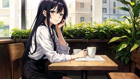 Девочка из аниме