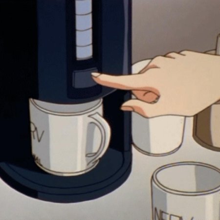 Anime coffee
