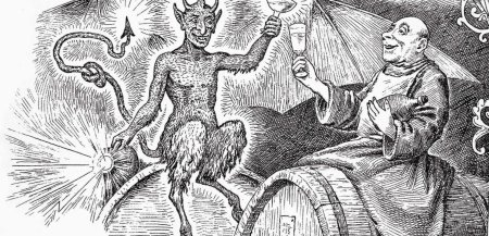 Лярва демон пьянства