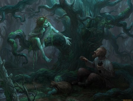 Кикимора болотная мифология