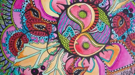 Зентангл хиппи