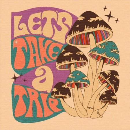 Гриб психоделик хиппи